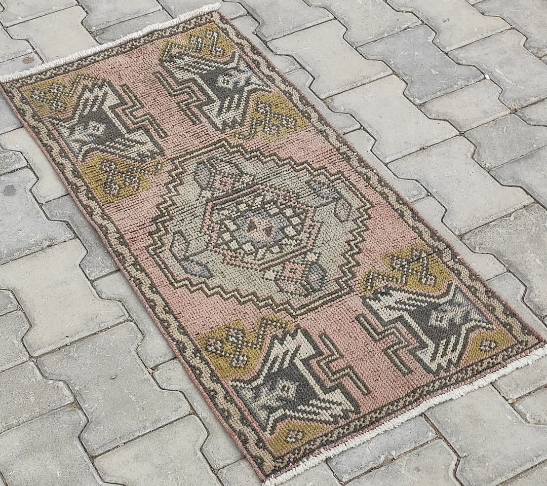 1.6x3.2ft.small Oushak Rug, Vintage Rug, Anatolian, Mini Turkish Rug ...