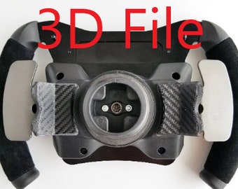 3D FILE ONLY - Magnetic Shifter Modification - For Thrustmaster Wheels - Ferrari Alcantara, All T300 Variants, Open-Wheel and TX Leather