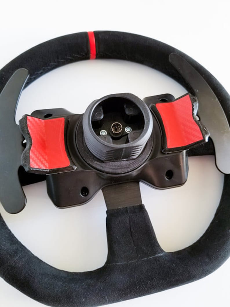 Magnetic Tactile Shifter Mod Full Print For Thrustmaster Wheels Ferrari Alcantara, All T300 Variants, Open-Wheel, TX Leather, TMX & T150 zdjęcie 6