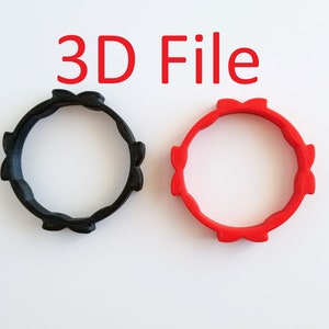 3D FILE ONLY - Quick Change Modification for Thrustmaster Wheels
