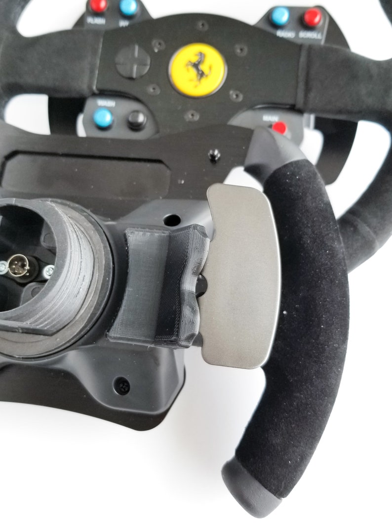 Magnetic Tactile Shifter Mod Full Print For Thrustmaster Wheels Ferrari Alcantara, All T300 Variants, Open-Wheel, TX Leather, TMX & T150 zdjęcie 9
