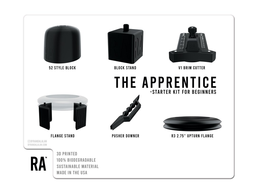 Kit the Apprentice Starter Kit 3D Printed Sustainable Materials Etsy