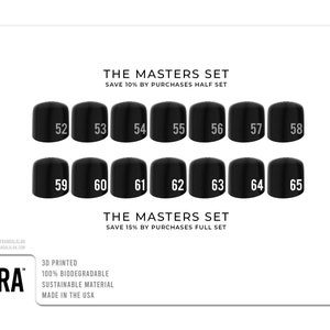 Hat Block - NEW Number 52 - Master Set Standard Height - 3D Printed - Sustainable Materials