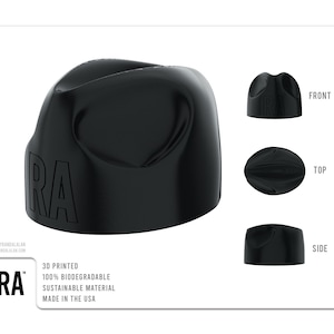 Hat Block - NUOVA Fedora C con opzione ribaltabile - Altezze standard disponibili - 100% biodegradabile