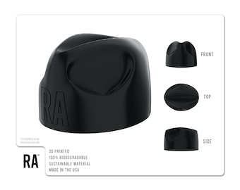 Hat Block - NEW Fedora C w/ Tipper Option - Standard Heights Available - 100% Biodegradable