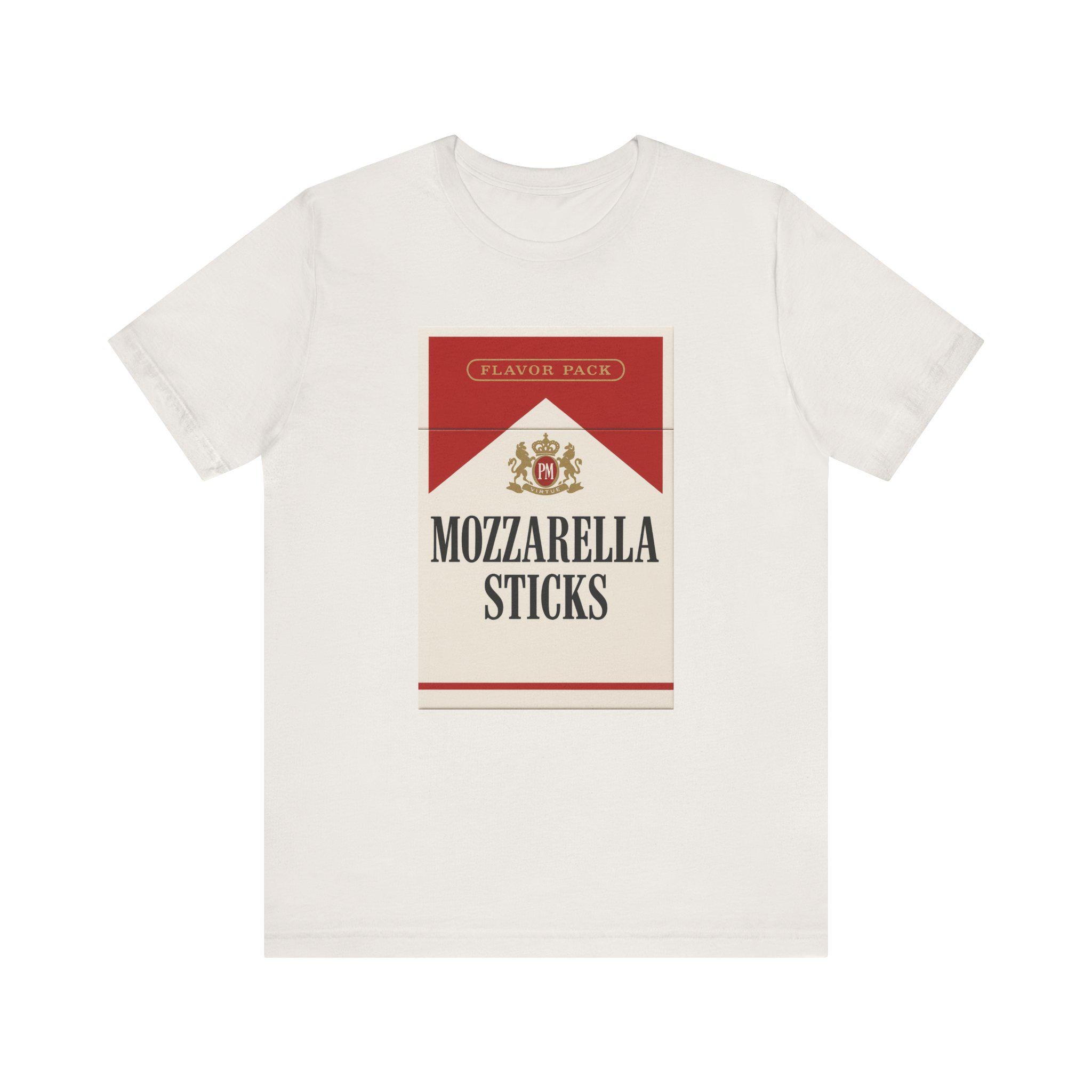 【THE MOZZ】Dough shirring T-shirt Mozzarella Sticks T-shirt - Etsy