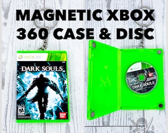 XBox 360 Mini Collectible Game Keychain handgemachter 3D gedruckter Schlüsselanhänger, funktionales Spiel Case, Gaming-Fan-Videospiel-Geschenk