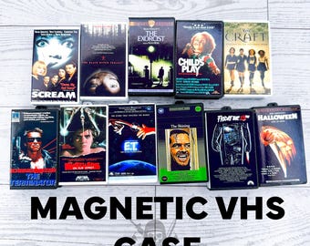 Mini VHS Movie Keychain: Magnetic Opening 3D Printed Fan Art
