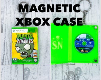 Plants Vs Zombies Mini Sammlerspiel Schlüsselanhänger handgemachter 3D Schlüsselanhänger, funktionales Spiel Case, Geschenk für Gaming-Fans