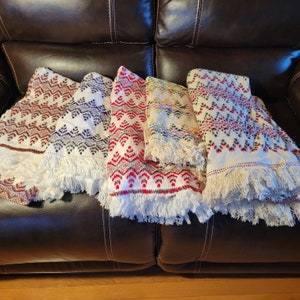 Handmade Swedish Weave Blanket