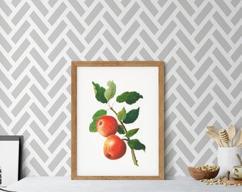 Herringbone Peel and Stick Wallpaper - Removable Wallpaper
