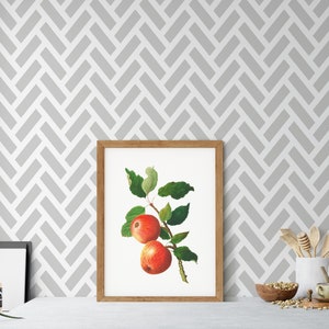 Herringbone Peel and Stick Wallpaper - Removable Wallpaper