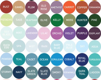 Wallpaper Color Chart | Custom Color Chart Sample