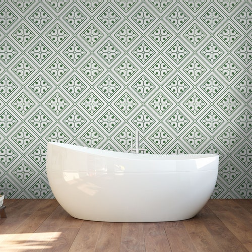 Tile Peel and Stick Wallpaper Removable Wallpaper Etsy