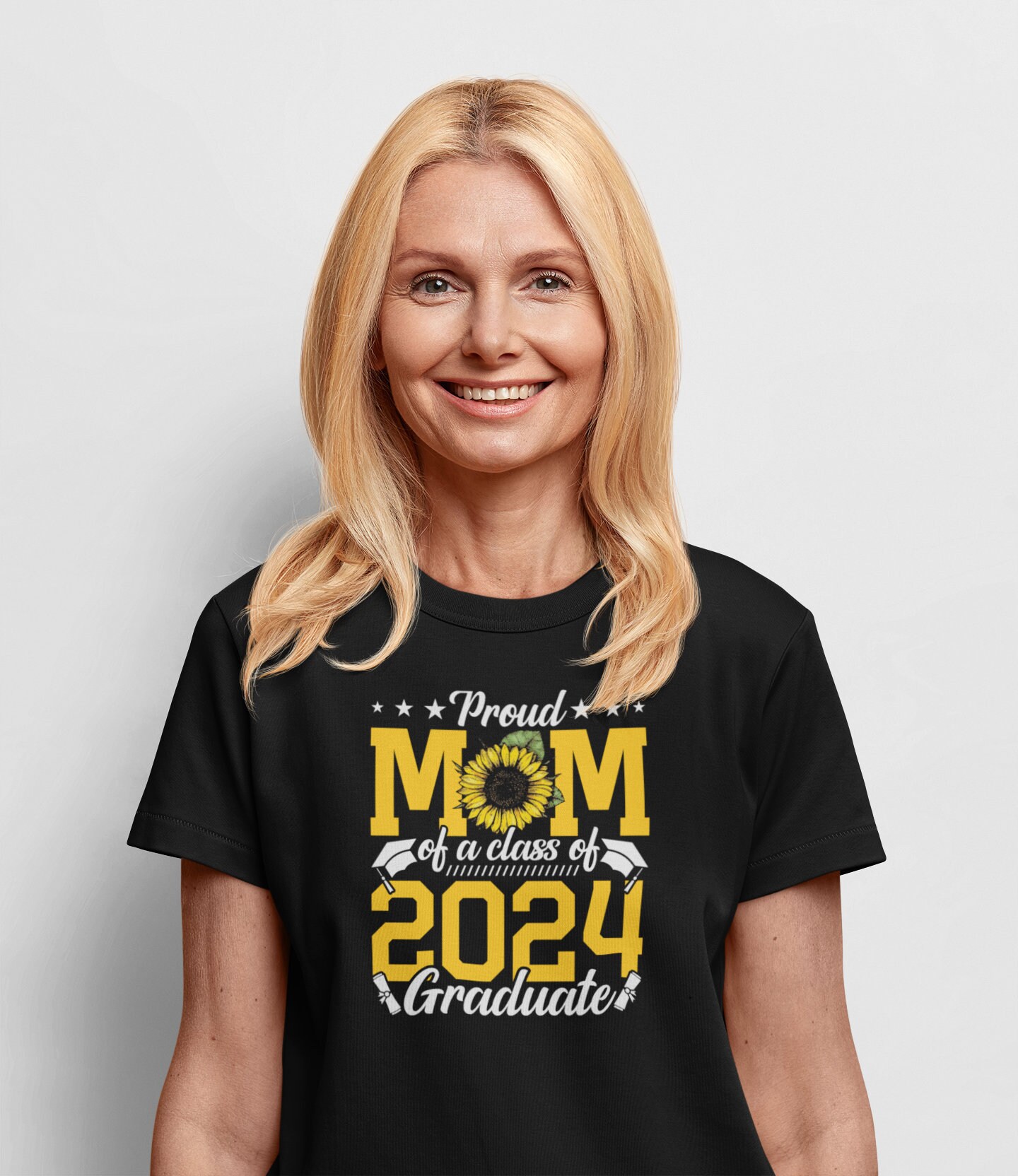 Proud Mom of A Class of 2024 Graduate Shirt 2024 Graduation Etsy