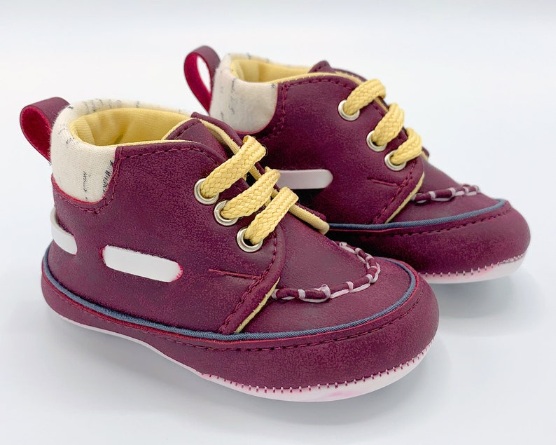 SALE Leather Red Sneaker Shoes gender neutral Birthday