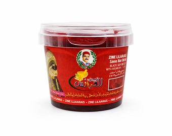 Jabón negro marroquí Beldi con Aker Fassi, jabón exfoliante natural para hammam, exfoliante corporal de limpieza profunda, cuidado de la piel con aceite de argán.