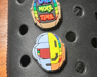 Daft Punk helmet Clog charms