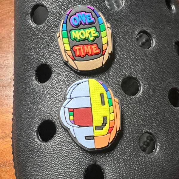 Amuletos de zueco del casco de Daft Punk