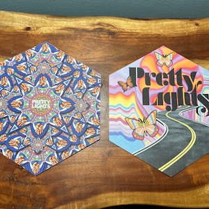 Pretty Lights EDM Blotter Art wall art Collab with BackyardBlotterArt