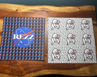 Rezz EDM Blotter Art Collab with BackyardBlotterArt