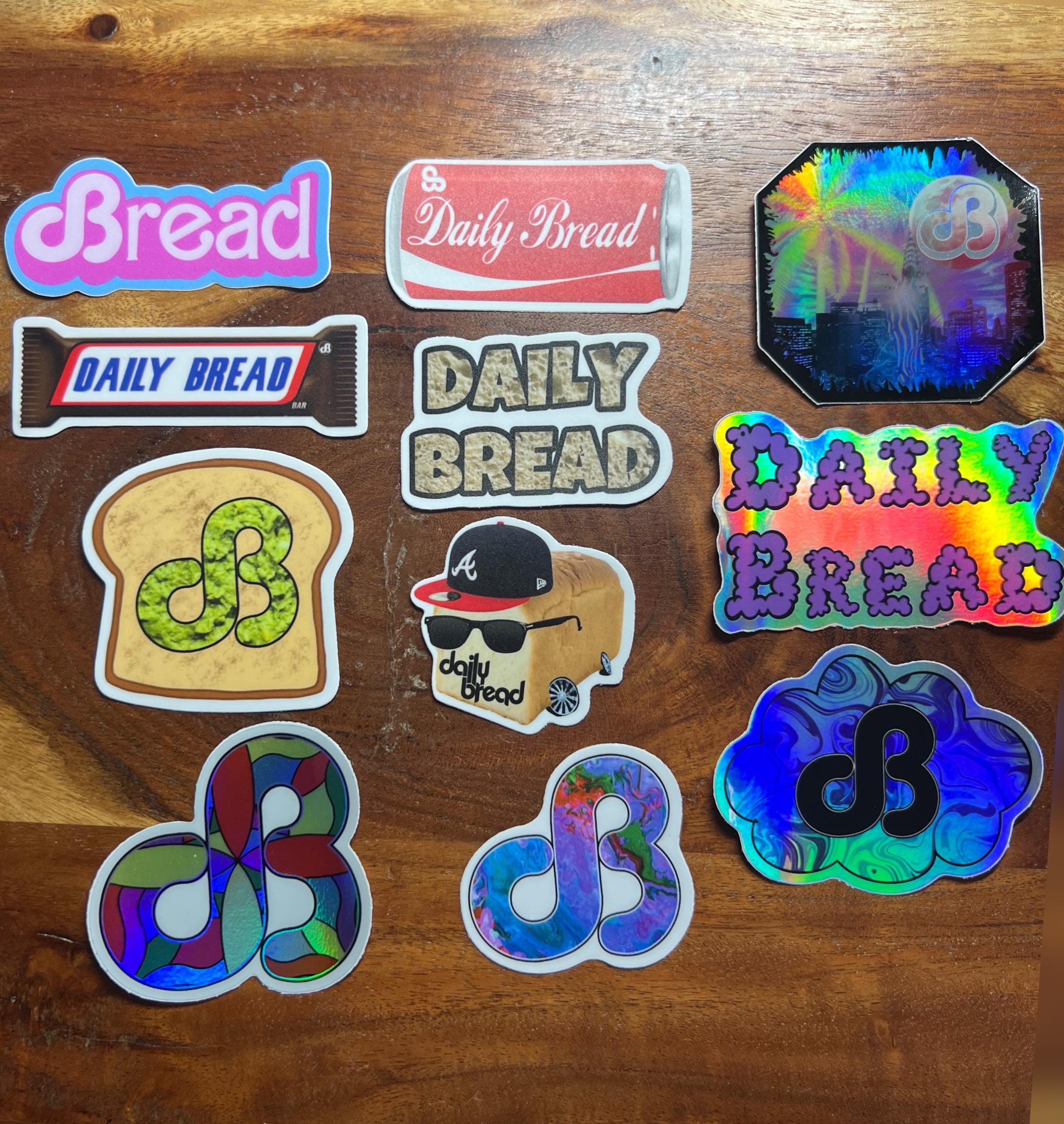 Daily Bread sticker pack