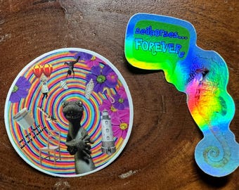 Drinking out of cups sticker pack.