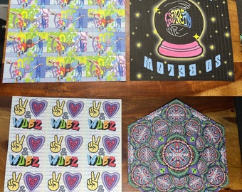 LSDREAM EDM Blotter Art wall art Collab with BackyardBlotterArt
