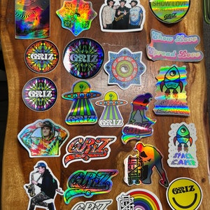 Griz-stickerpakket (vermeld in een notitie welke stickers je wilt)