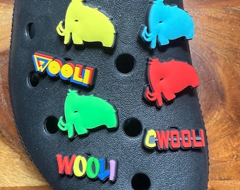 Paquetes de dijes para zuecos de Wooli