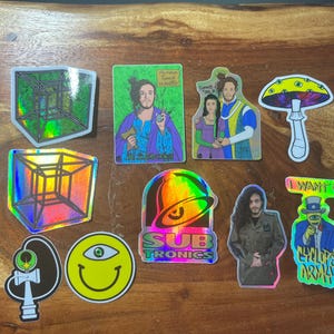 NIEUW Subtronics-vinylstickerpakket