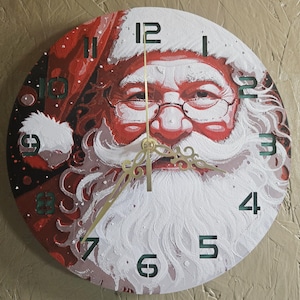 Weihnachtsmann Uhr
