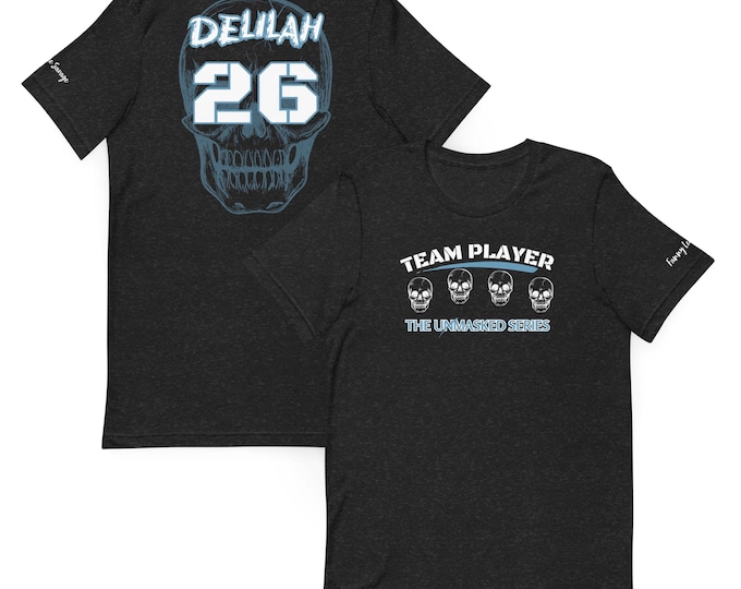 Delilah TEAM PLAYER Unisex t-shirt Dark