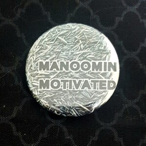 MANOOMIN Ojibwe Wild Rice Button Pin 3.25 MOTIV