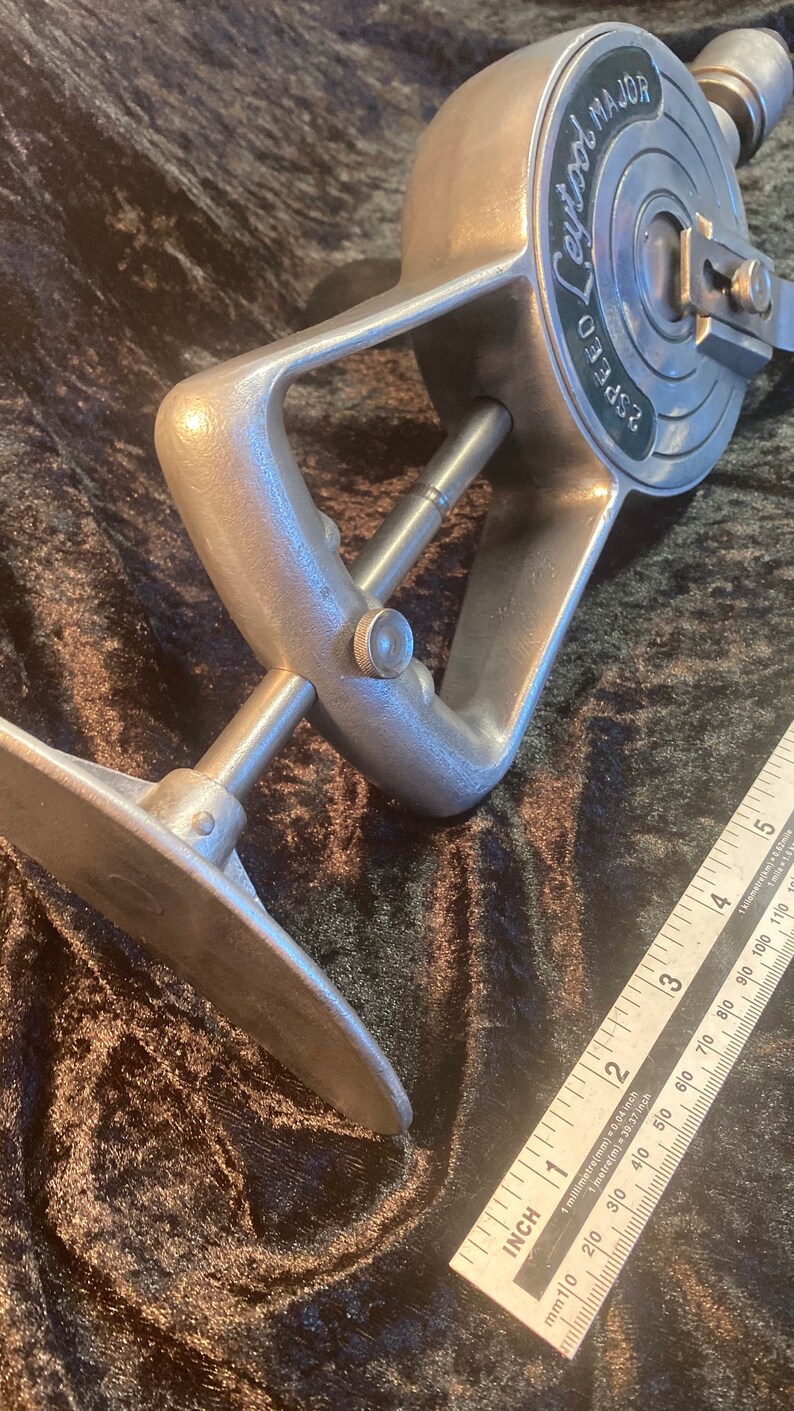 Excellent condition 2 speed Leytool hand drill/ breast drill. Etsy