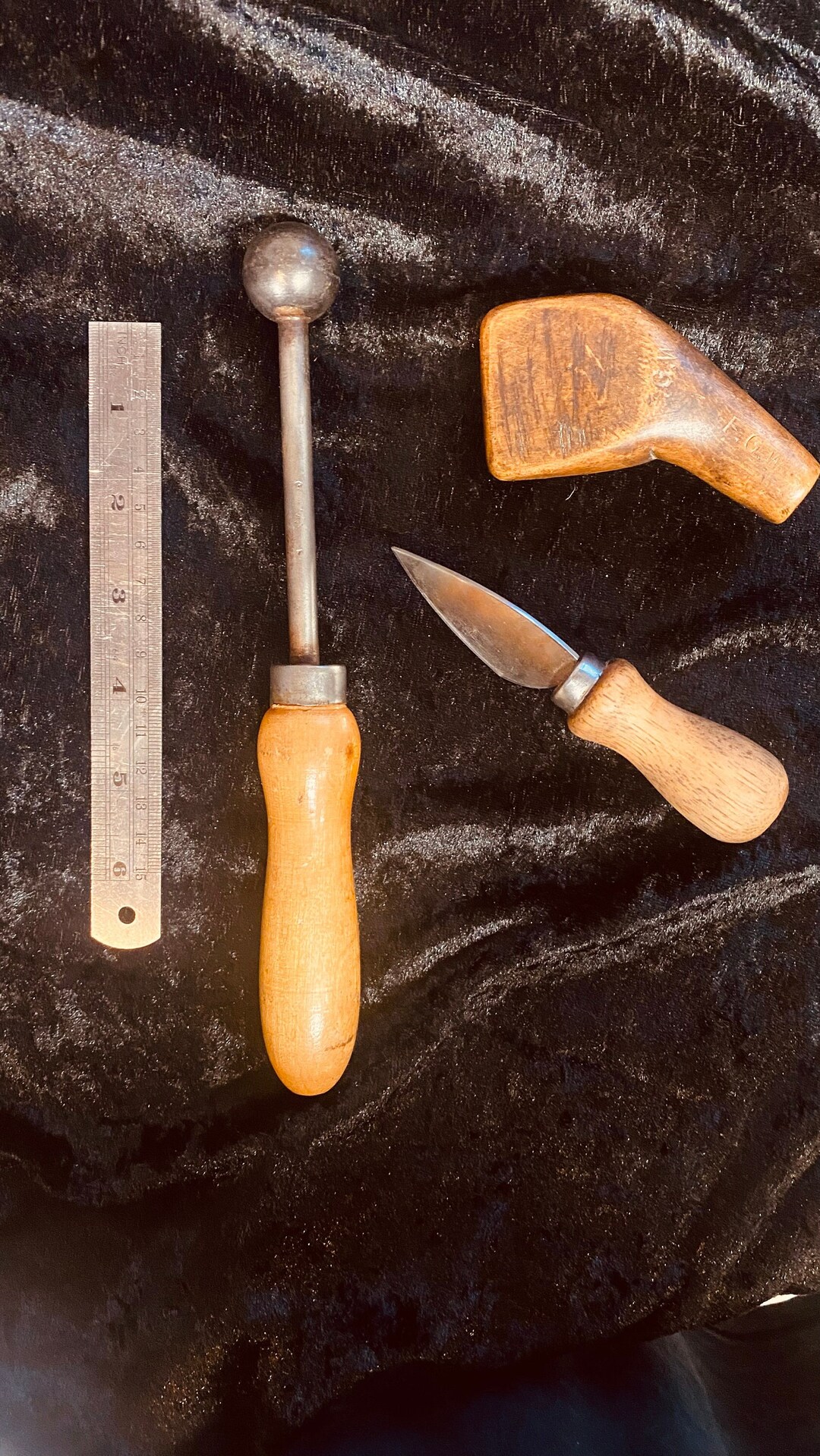 Vintage Leather Working Tools. Etsy