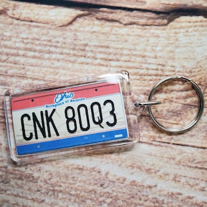 Dean Winchester impala  license plate keychain, impala license plate Keychain, Supernatural keychain, Valentine’s Day gift, Supernatural,