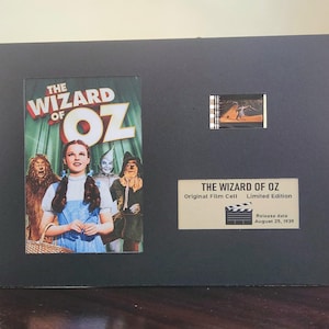The Wizard of Oz Genuine 35mm Film Cell Memorabilia image 2