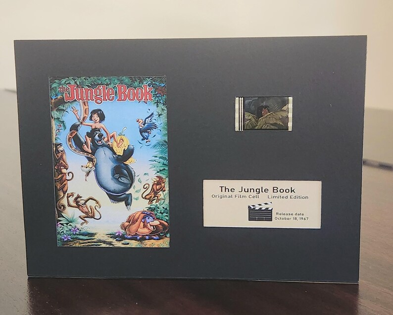 The Jungle Book 35mm Film Cell, Movie Memorabilia - Etsy