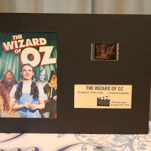 The Wizard of Oz Genuine 35mm Film Cell Memorabilia image 1