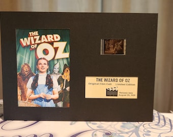 The Wizard of Oz Genuine 35mm Film Cell Memorabilia