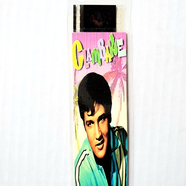 Elvis Presley  Rare  Film Cell Bookmark, Original cell, Elvis Presley rare Memorabilia collectibles, Elvis Presley