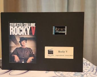 Rocky V rare Single Cell, Rocky V movie, Film Cell Memorabilia, 35 mm original cell, Memorabilia