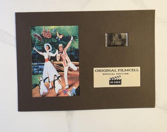 Mary Poppins Vintage 35mm Film Cell , Authentic Movie Memorabilia Collectible