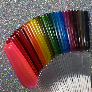 Jelly Press On Nails | Color of Your Choice