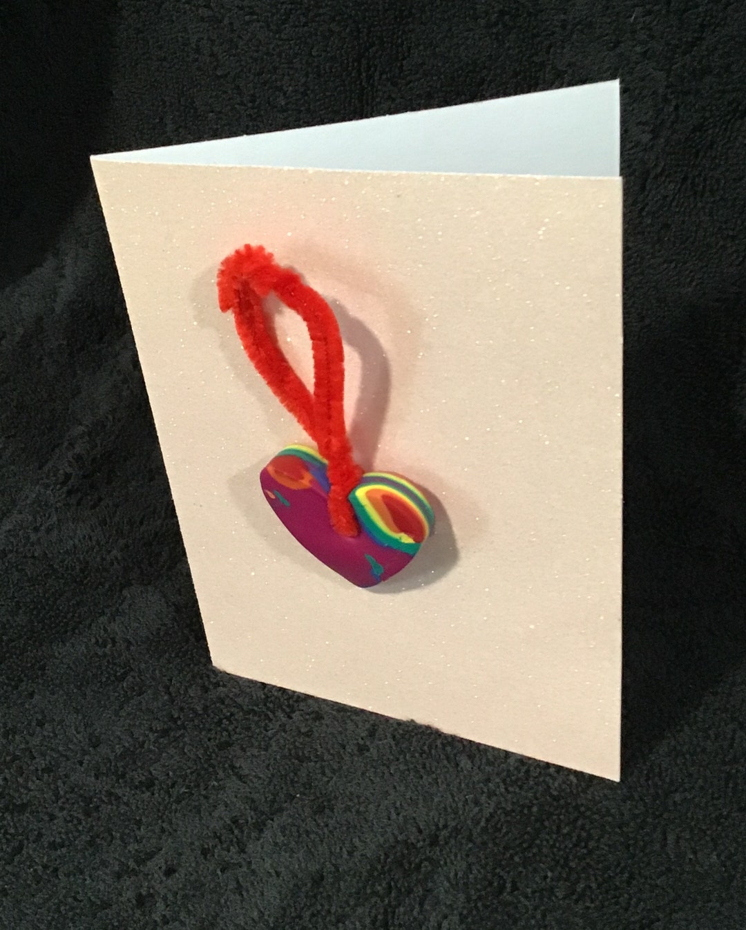 Braille Greeting Card Love Valentine's Day Friendship Etsy