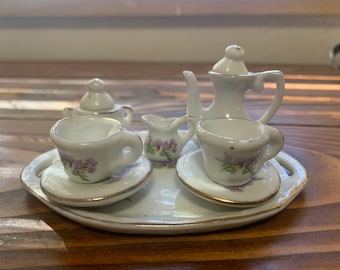 Doll Tea Set, Porcelain