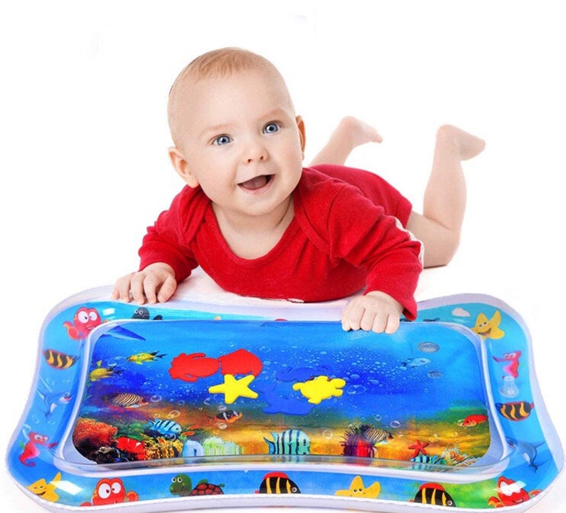 Baby Tummy Time Water Play Mat | Etsy