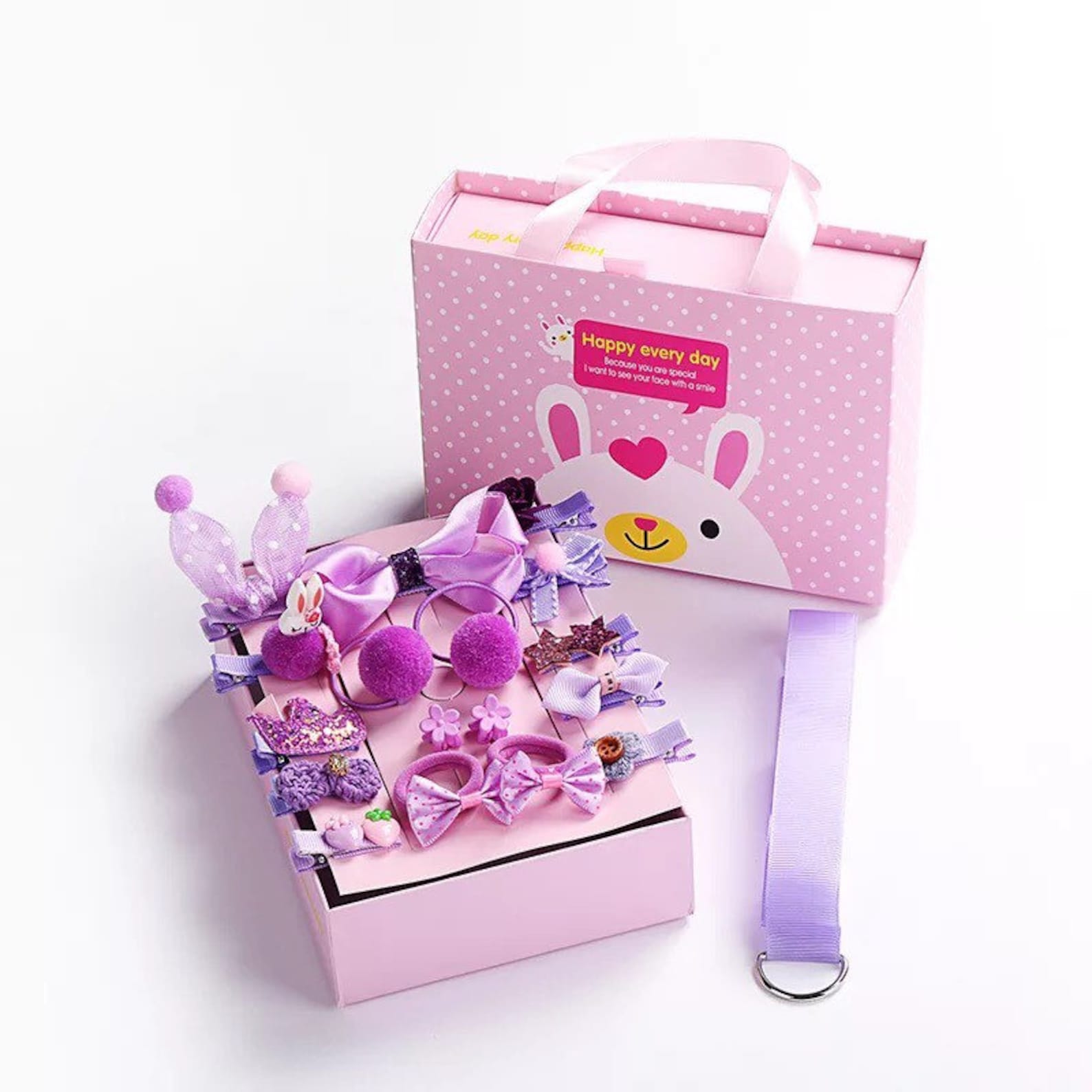 18 pieces hair accessories gift box for kids Etsy