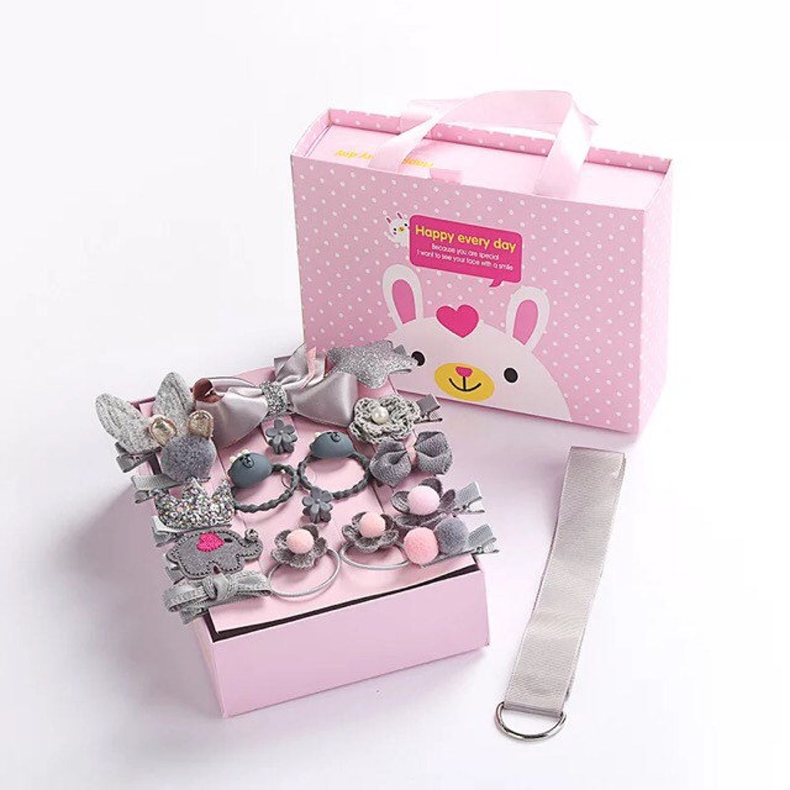 18 pieces hair accessories gift box for kids Etsy